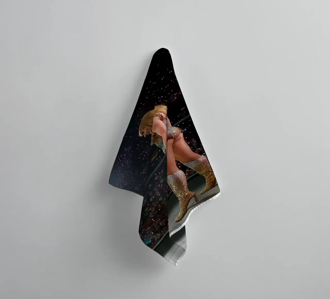 Fearless and Unstoppable Taylor Swift towel by dfgtfdt