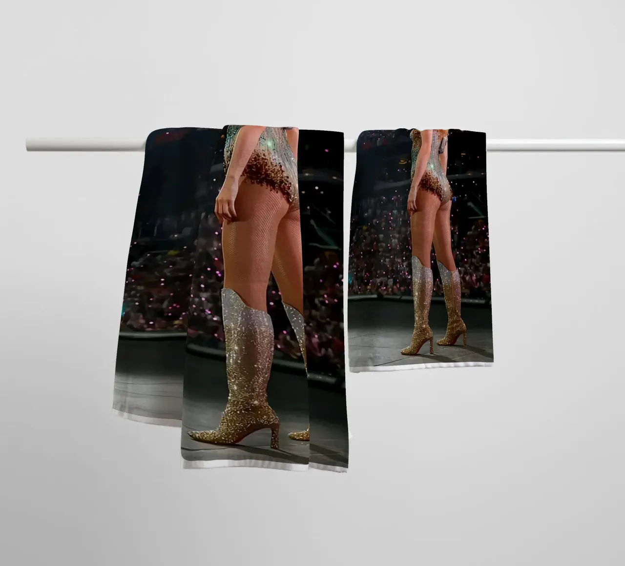 Fearless and Unstoppable Taylor Swift towel by dfgtfdt
