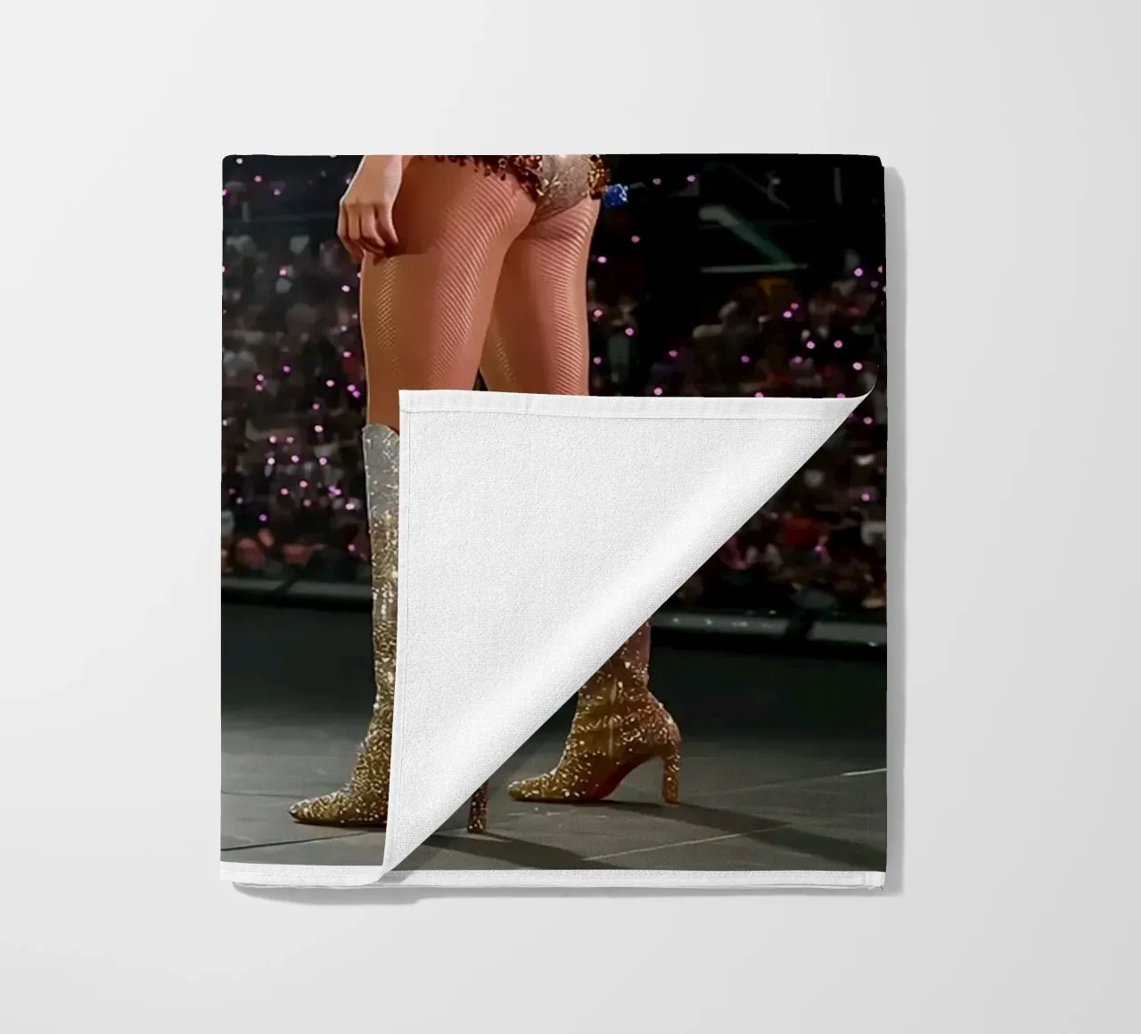 Fearless and Unstoppable Taylor Swift beach towel by dfgtfdt