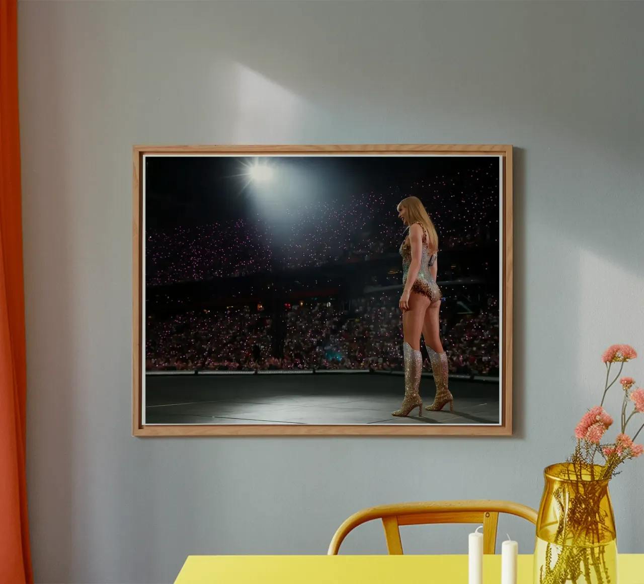 Fearless and Unstoppable Taylor Swift alu-dibond by dfgtfdt