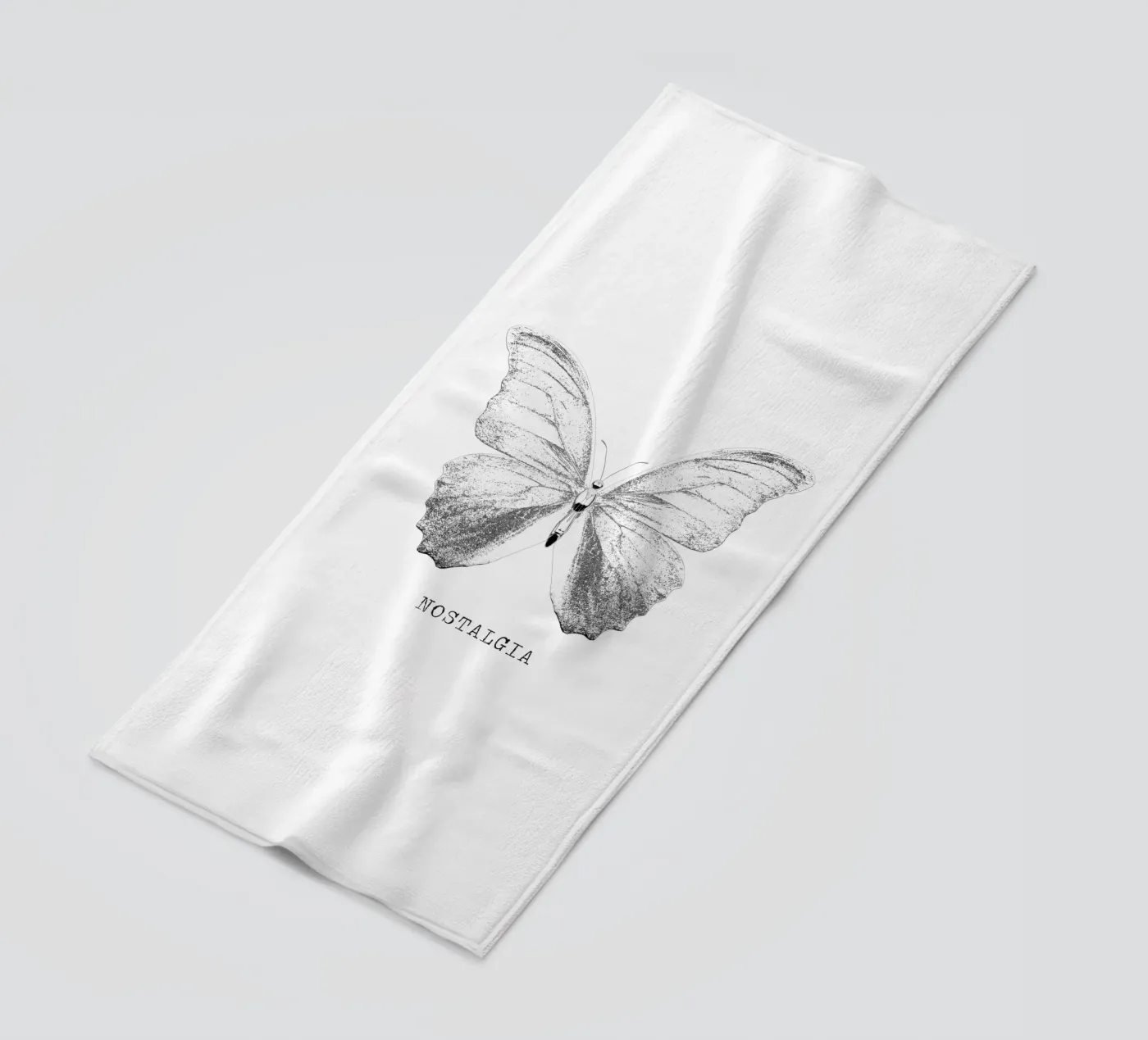 Farfalla della nostalgia telo mare da morphinaeblue