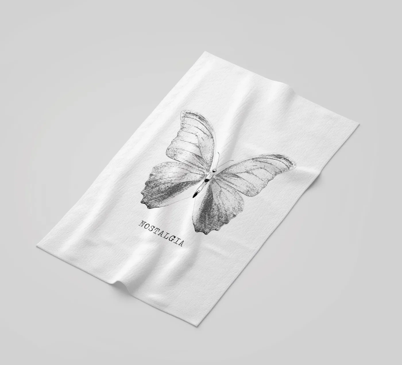 Farfalla della nostalgia telo mare da morphinaeblue