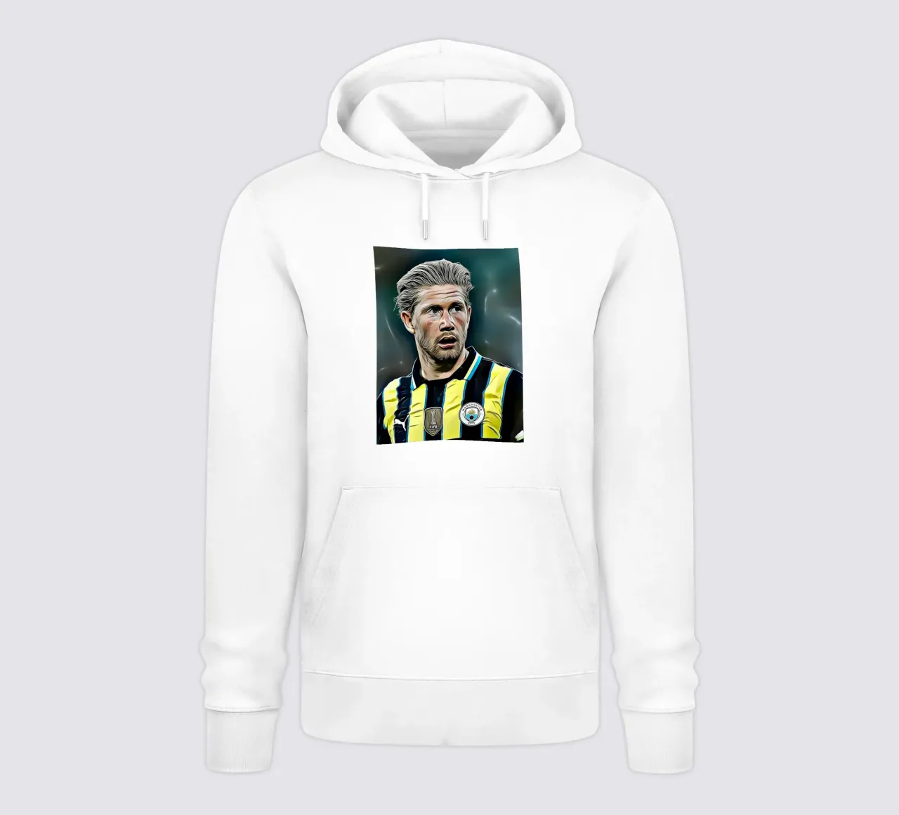 kevin de bruyne felpa con cappuccio da dark eagle