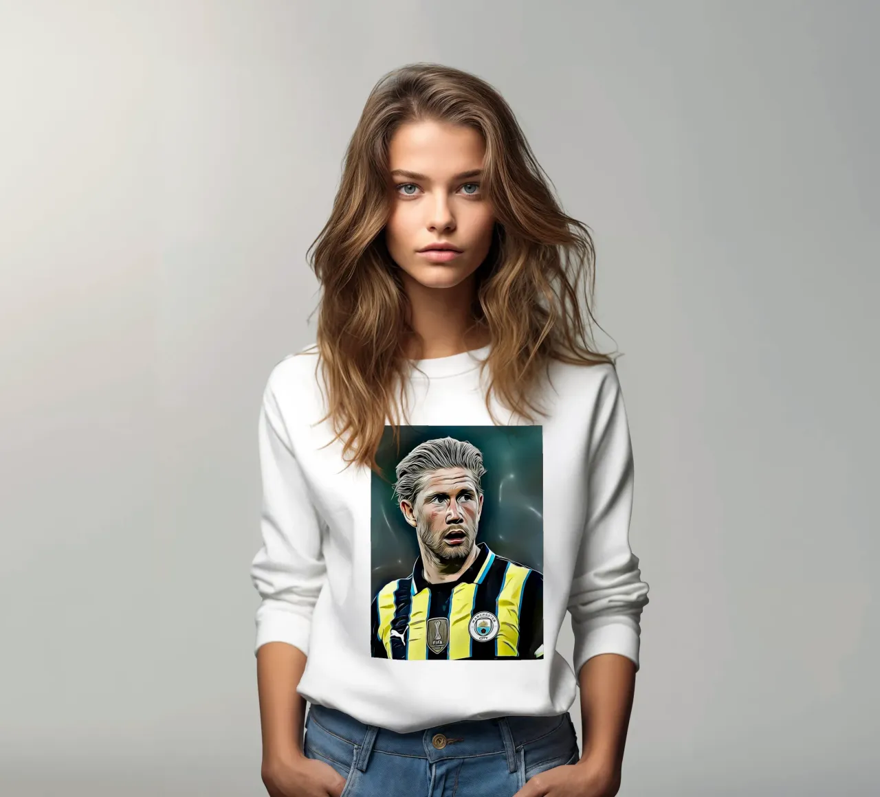 kevin de bruyne felpa da dark eagle