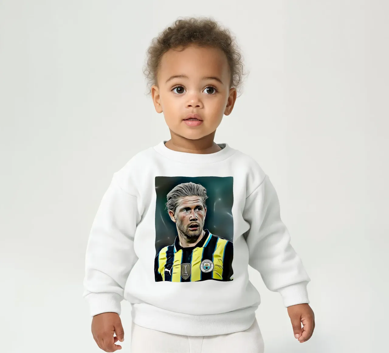 kevin de bruyne felpa neonato da dark eagle