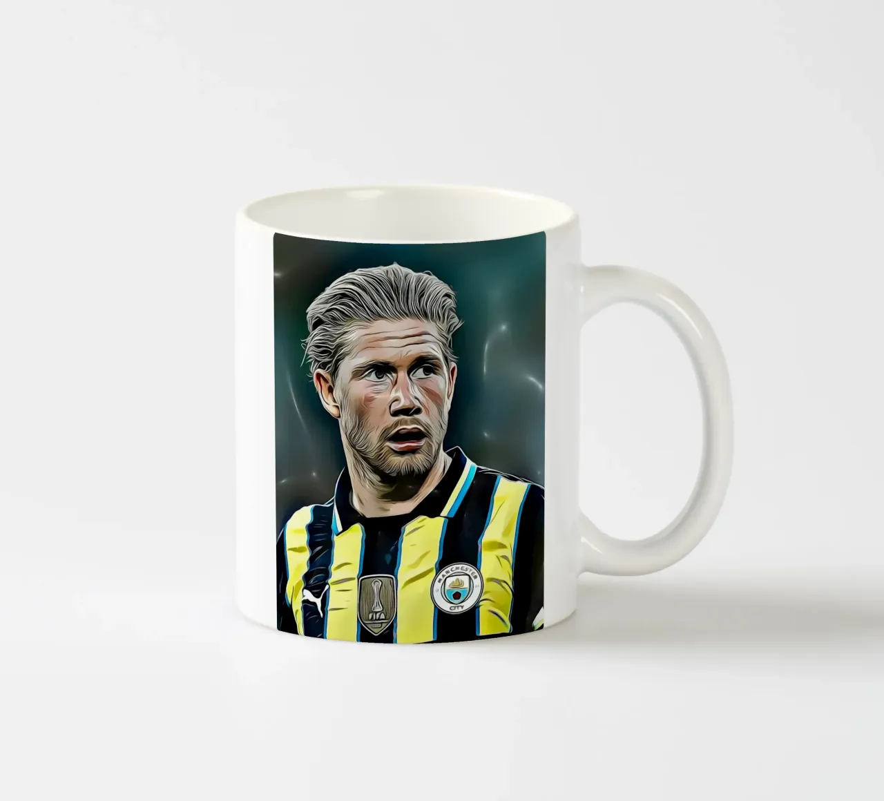 kevin de bruyne tazza in ceramica da dark eagle
