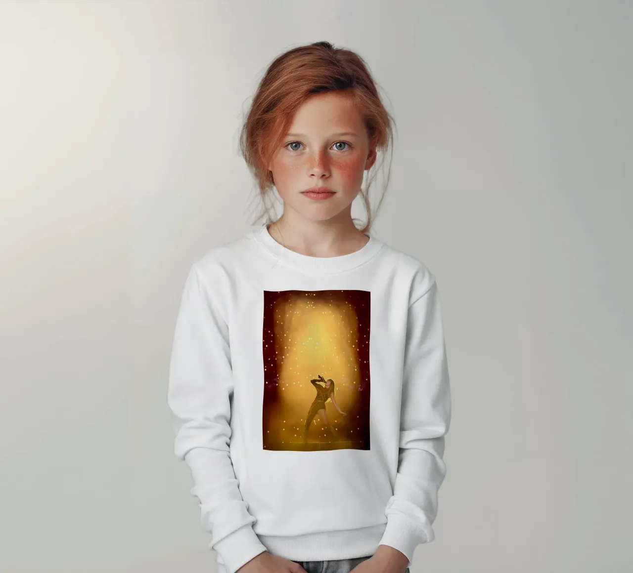 Intrépida e imparable Taylor Swift sudadera para niño de dfgtfdt