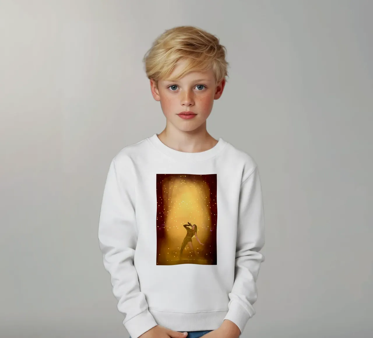 Intrépida e imparable Taylor Swift sudadera para niño de dfgtfdt