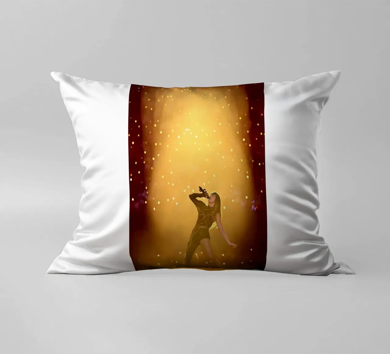 Fearless and Unstoppable Taylor Swift decorative cushion by dfgtfdt