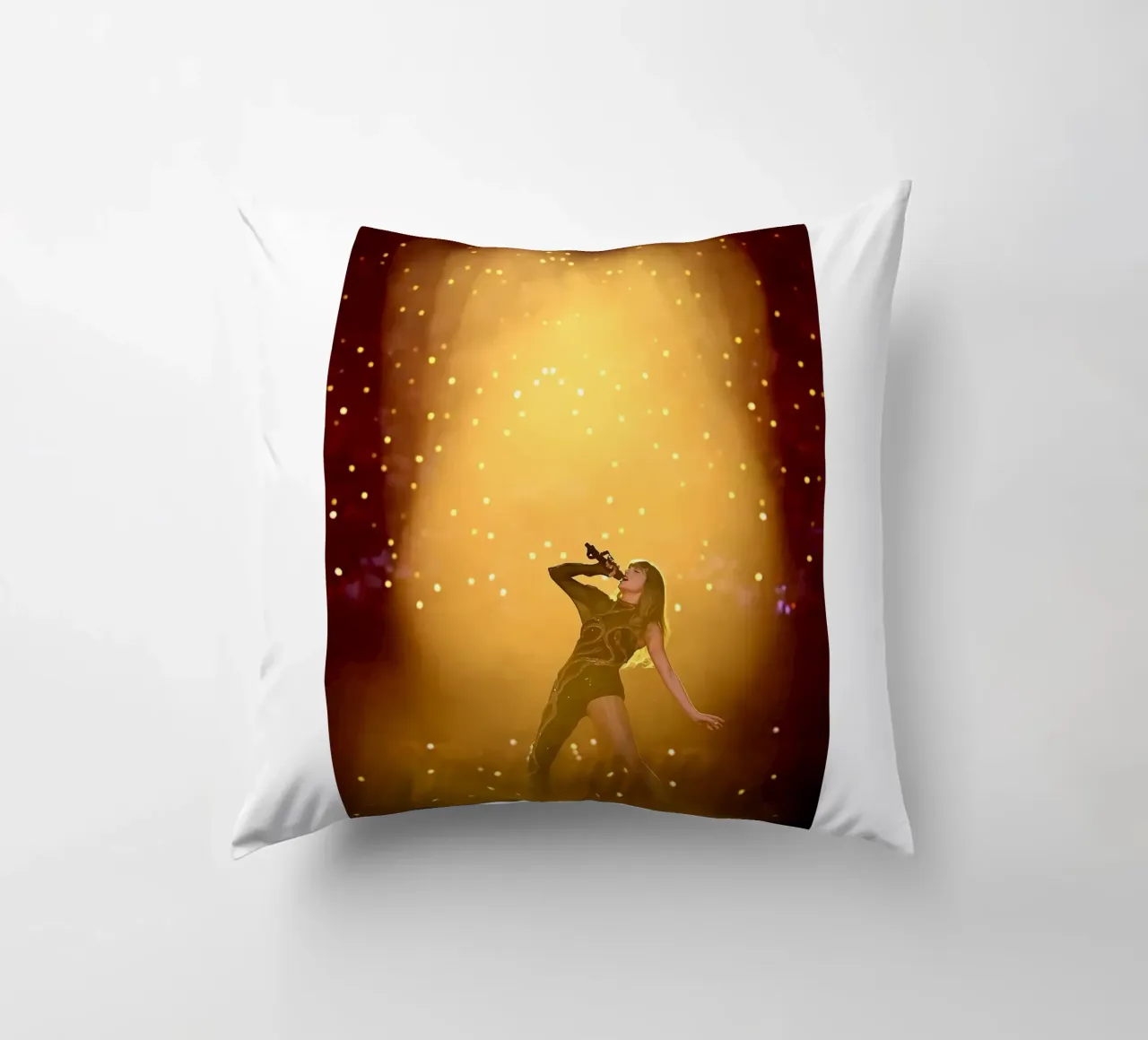Fearless and Unstoppable Taylor Swift decorative cushion by dfgtfdt