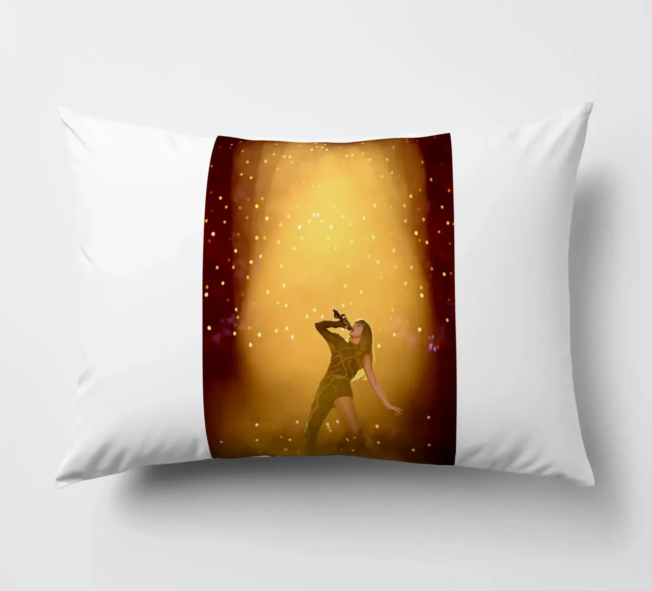Fearless and Unstoppable Taylor Swift decorative cushion by dfgtfdt