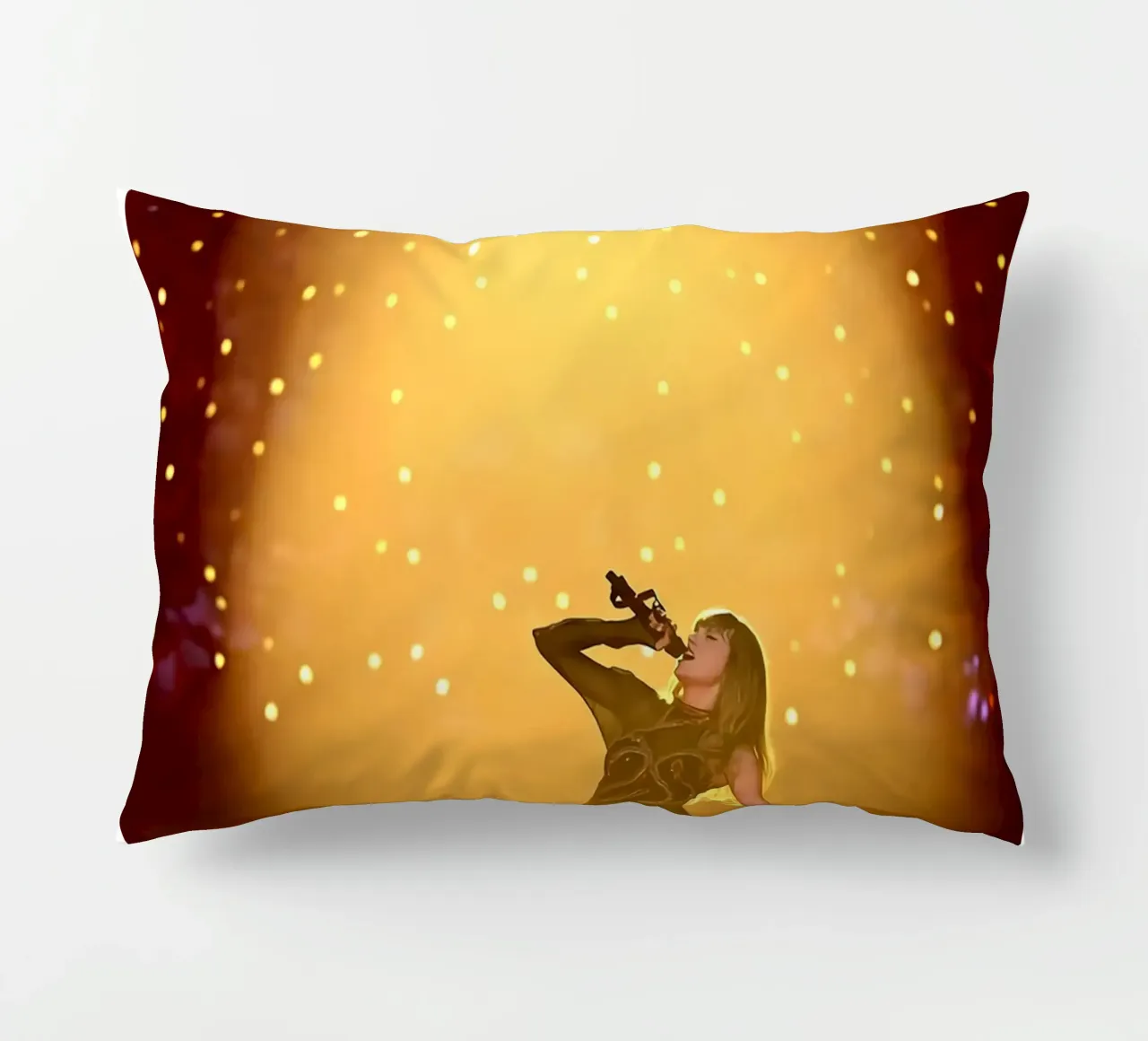 Fearless and Unstoppable Taylor Swift decorative cushion by dfgtfdt