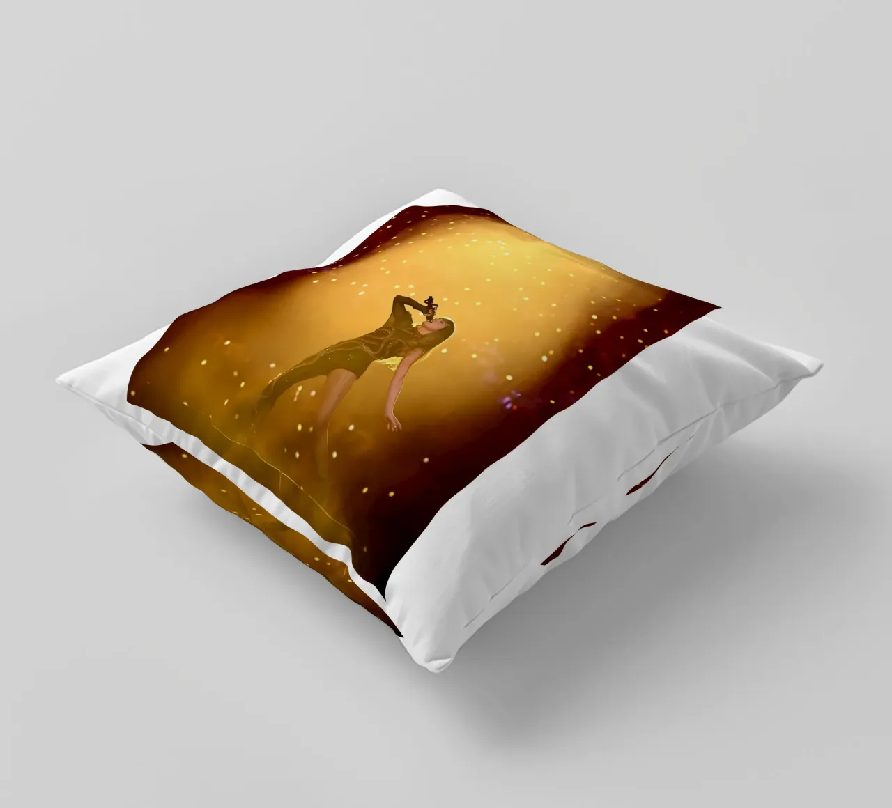 Fearless and Unstoppable Taylor Swift decorative cushion by dfgtfdt