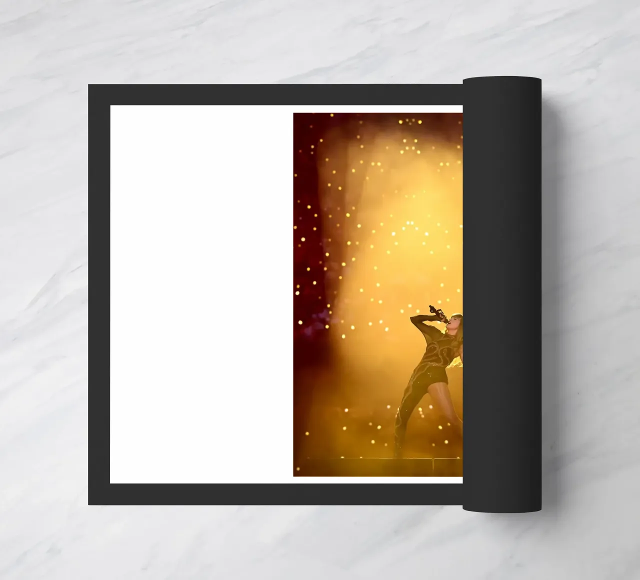 Fearless and Unstoppable Taylor Swift doormat by dfgtfdt