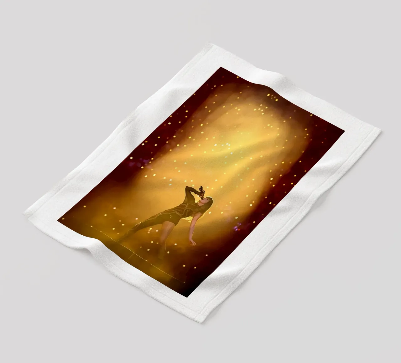 Fearless and Unstoppable Taylor Swift fleece blanket by dfgtfdt