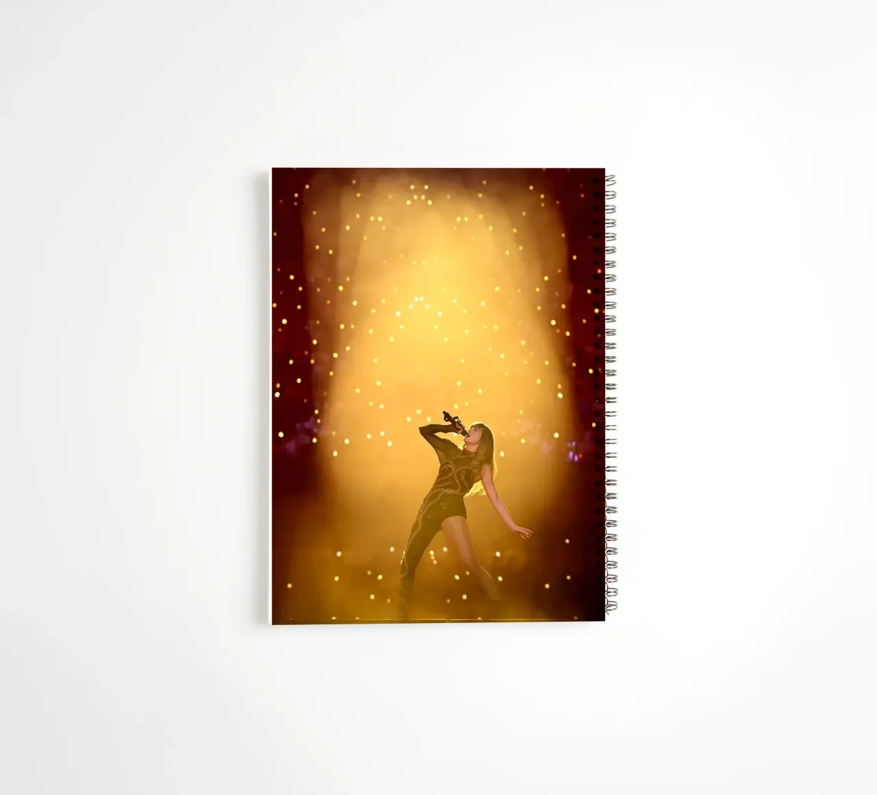 Fearless and Unstoppable Taylor Swift spiral notebook by dfgtfdt