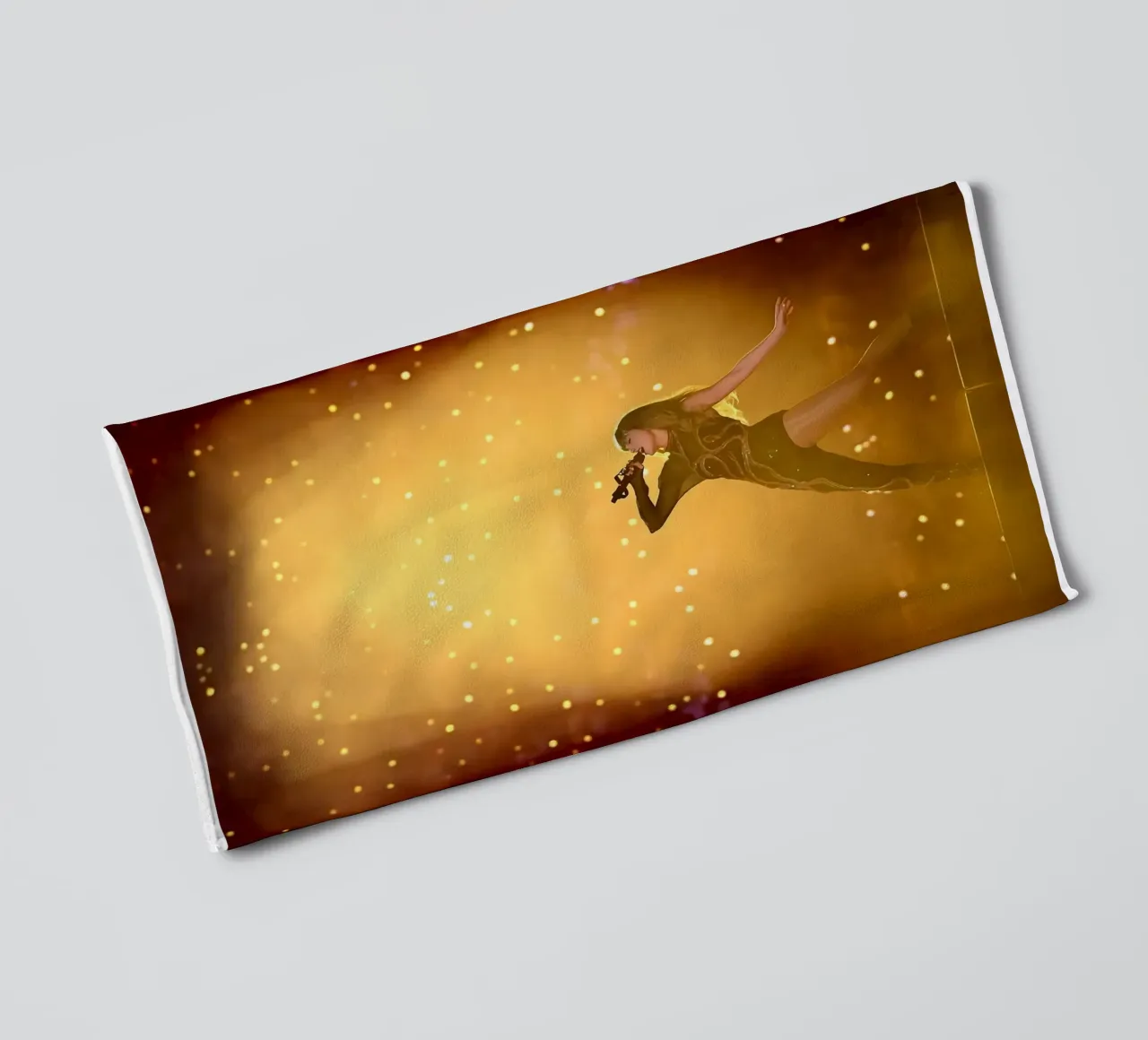Fearless and Unstoppable Taylor Swift towel by dfgtfdt