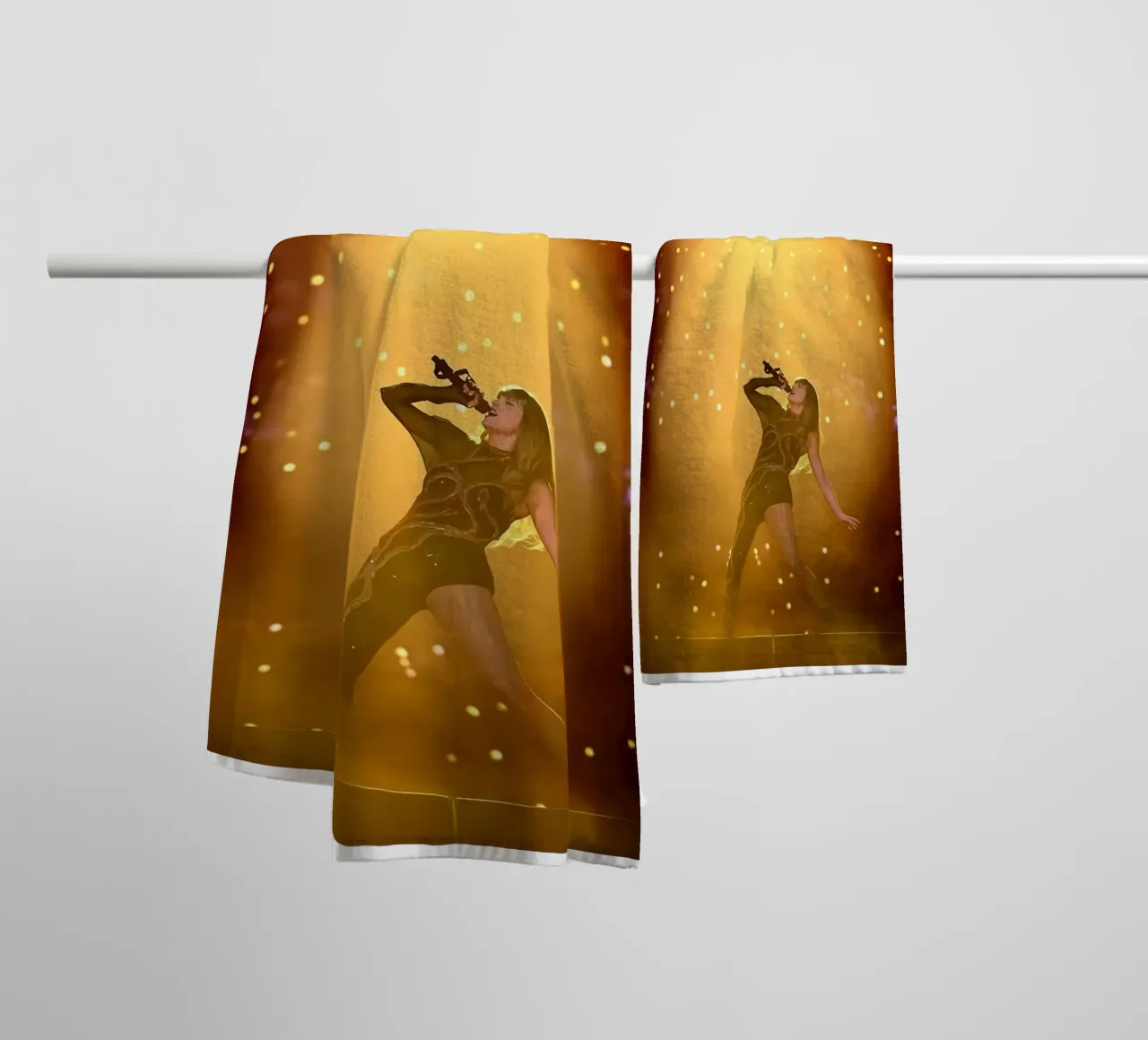 Fearless and Unstoppable Taylor Swift towel by dfgtfdt