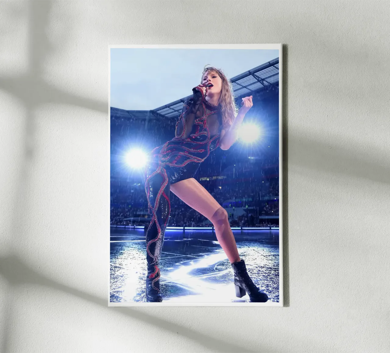Un decennio di successi e di insuccessi Taylor Swift tela con Cornice a cassetta da dfgtfdt