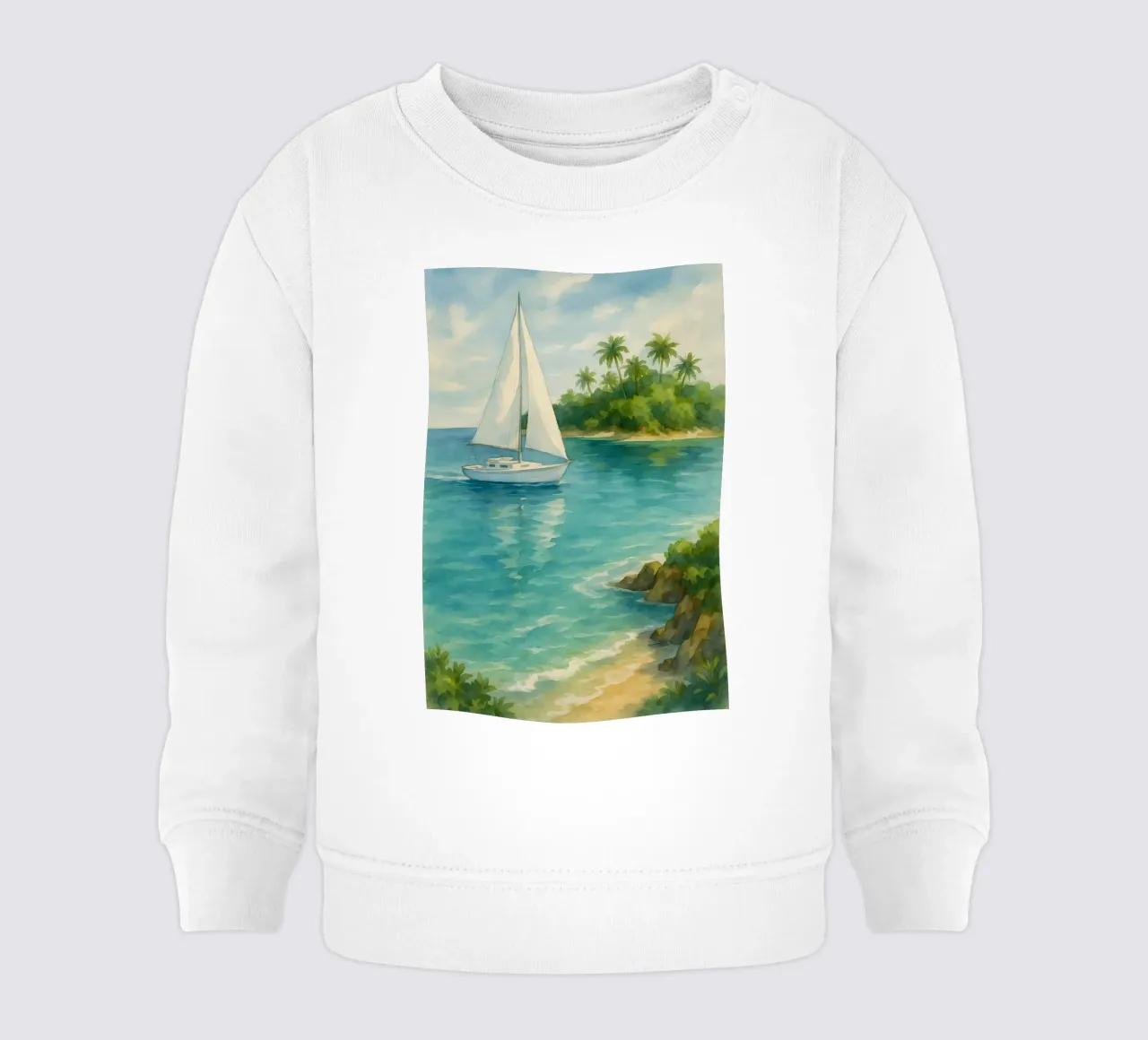 Navigare in paradiso felpa neonato da Sea of Calm