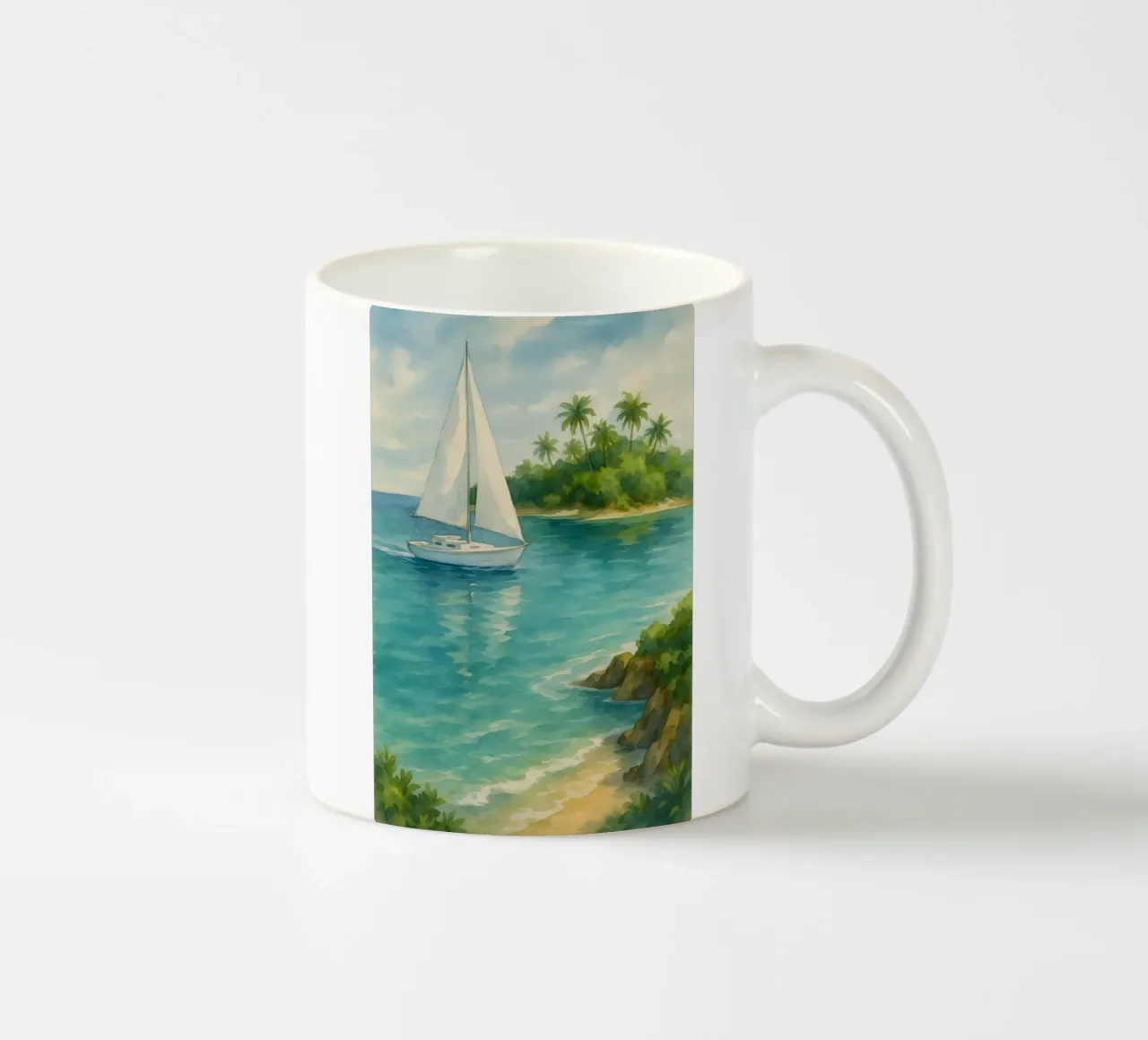 Navigare in paradiso tazza in ceramica da Sea of Calm