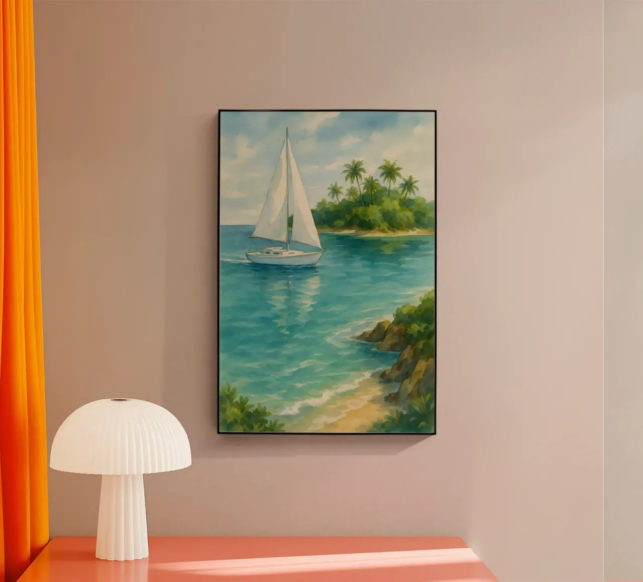 Navigare in paradiso plexiglass da Sea of Calm