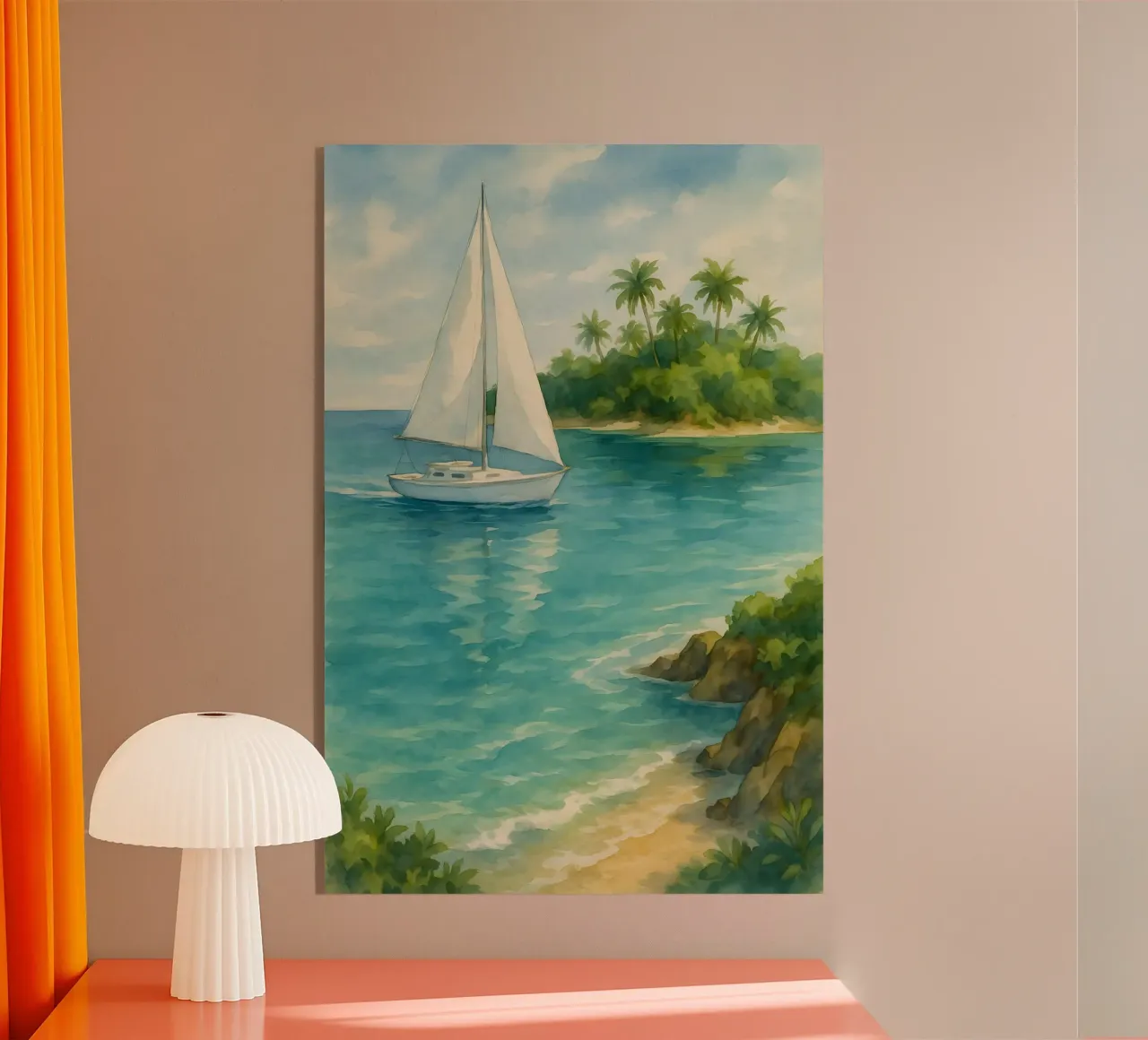 Navigare in paradiso plexiglass da Sea of Calm
