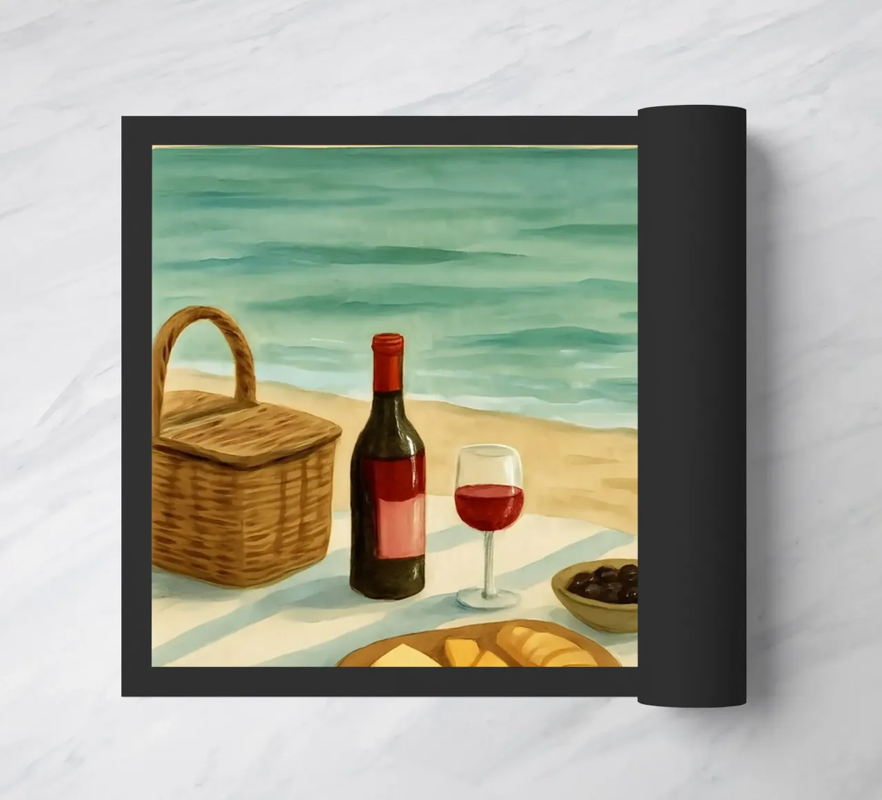 Picnic in riva al mare zerbino da Sea of Calm