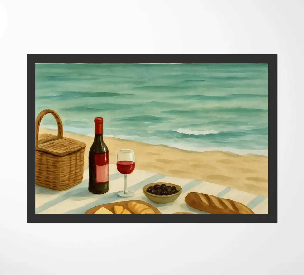 Picnic in riva al mare zerbino da Sea of Calm