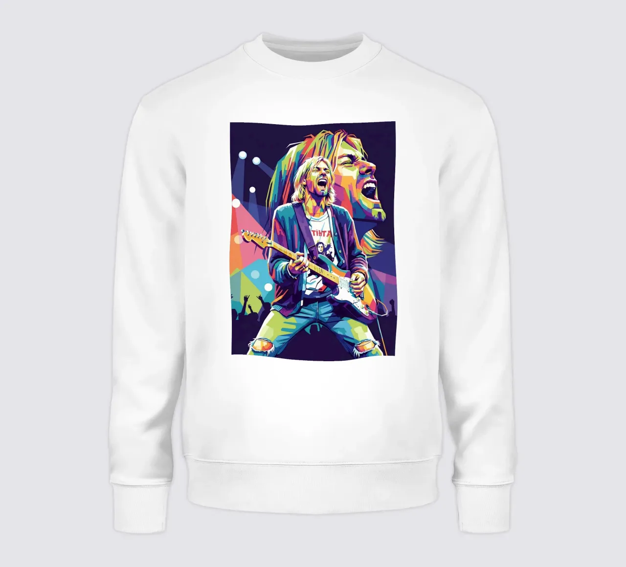 Performance di Kurt Cobain felpa da Hantamrata