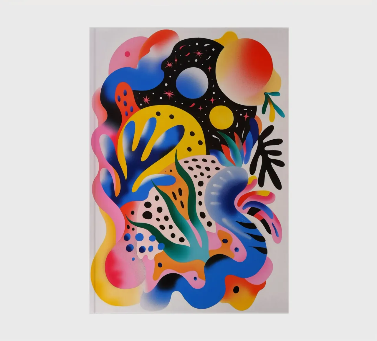 Cosmic Seaweed notebook by LeDieg