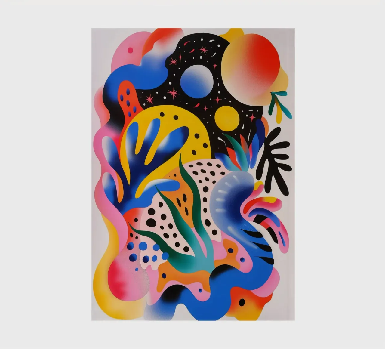 Cosmic Seaweed notebook by LeDieg
