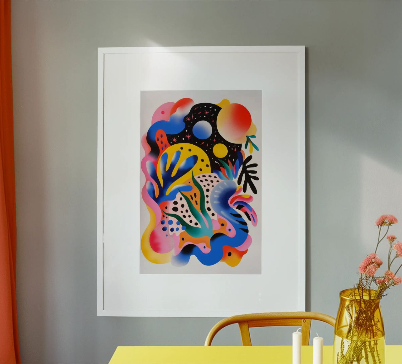 Cosmic Seaweed Poster von LeDieg