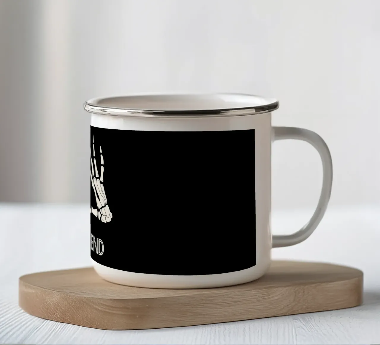 Till the end love tazza in smalto da TijanaArtStudio88