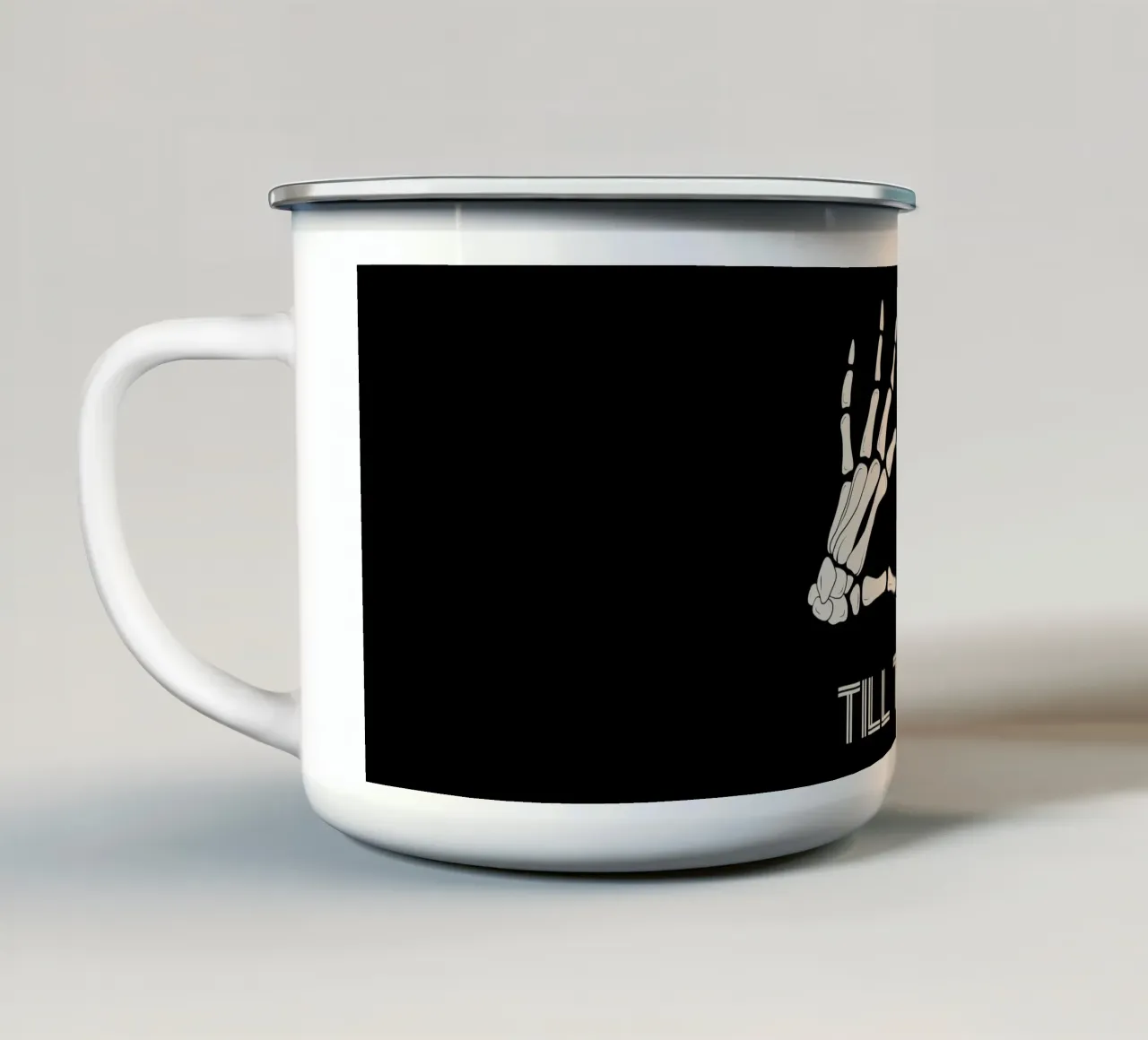 Till the end love tazza in smalto da TijanaArtStudio88