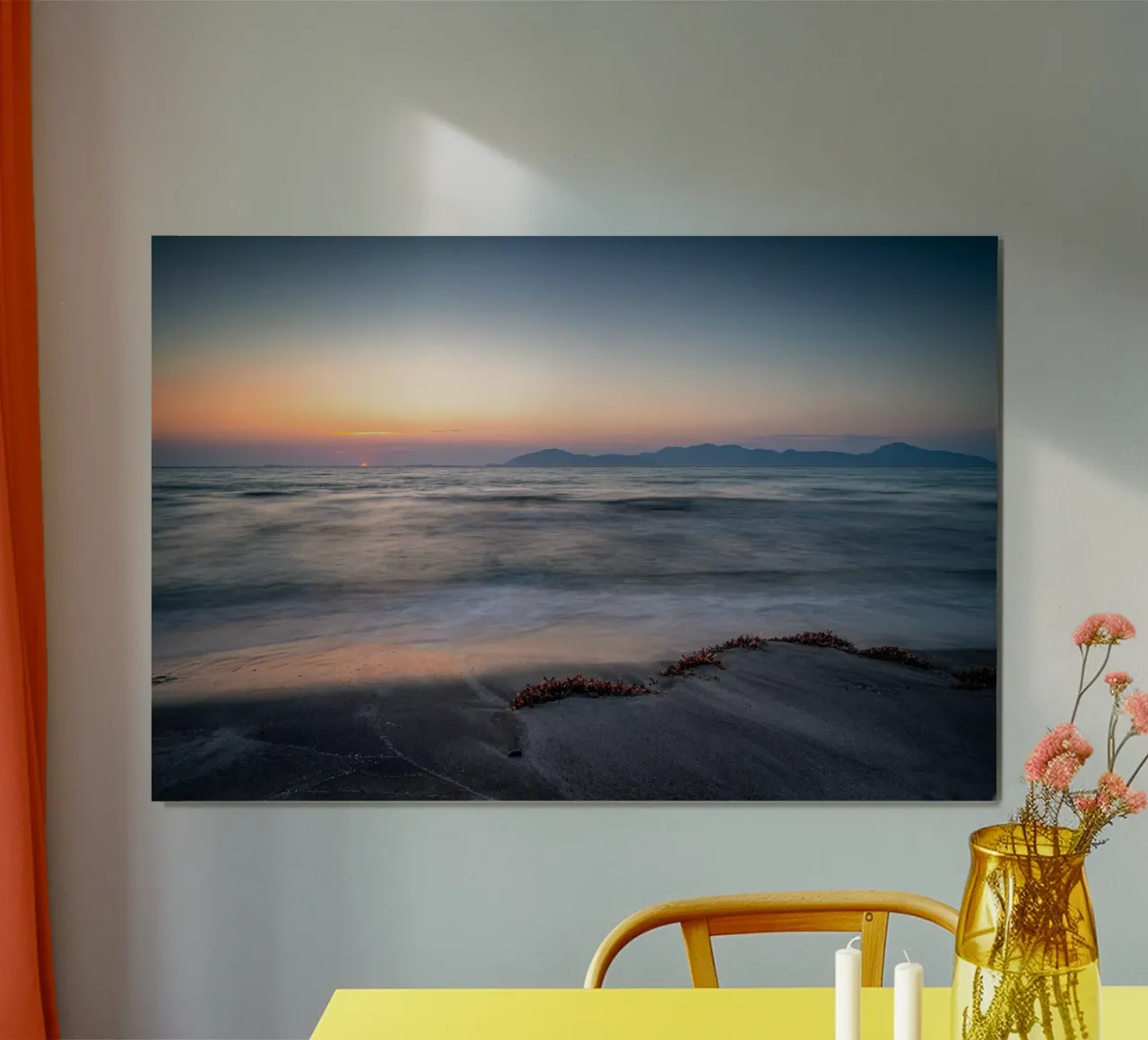 Tramonto sul Mediterraneo poster da Marcus Beckert | Fotografie