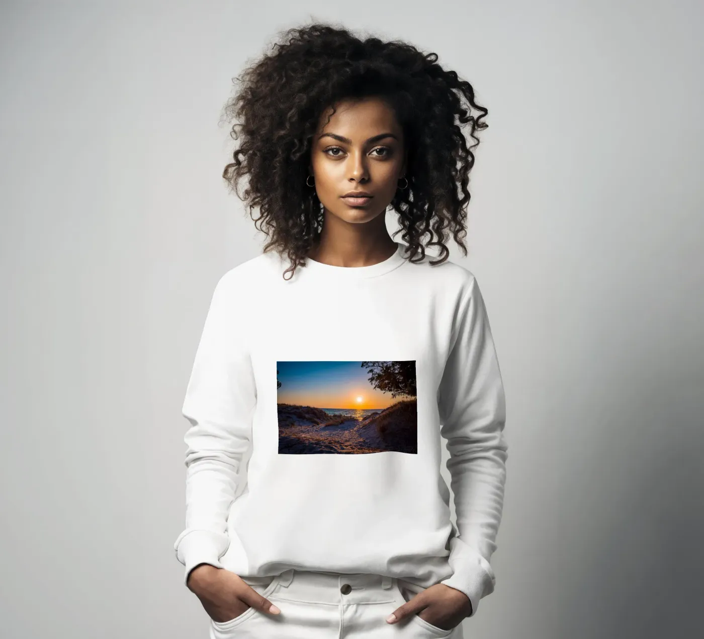 Sunset sweatshirt by Marcus Beckert | Fotografie