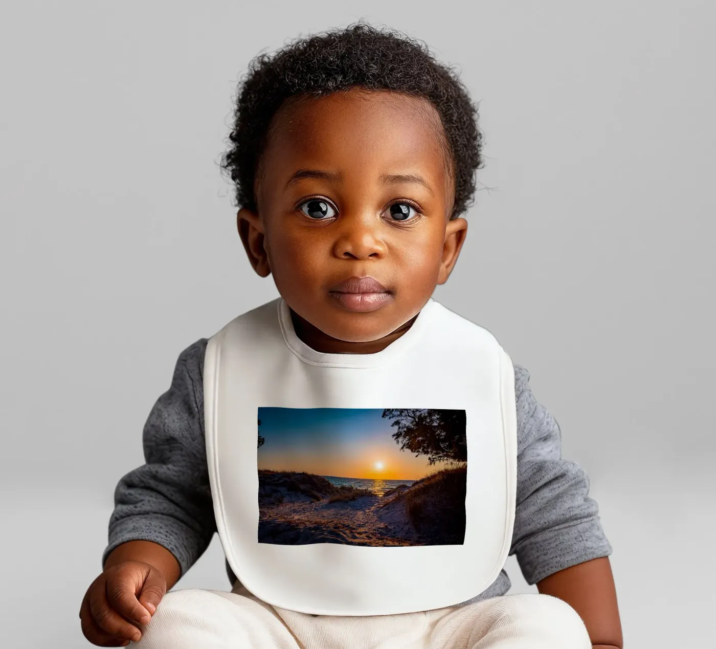 Sunset baby slabbetje van Marcus Beckert | Fotografie