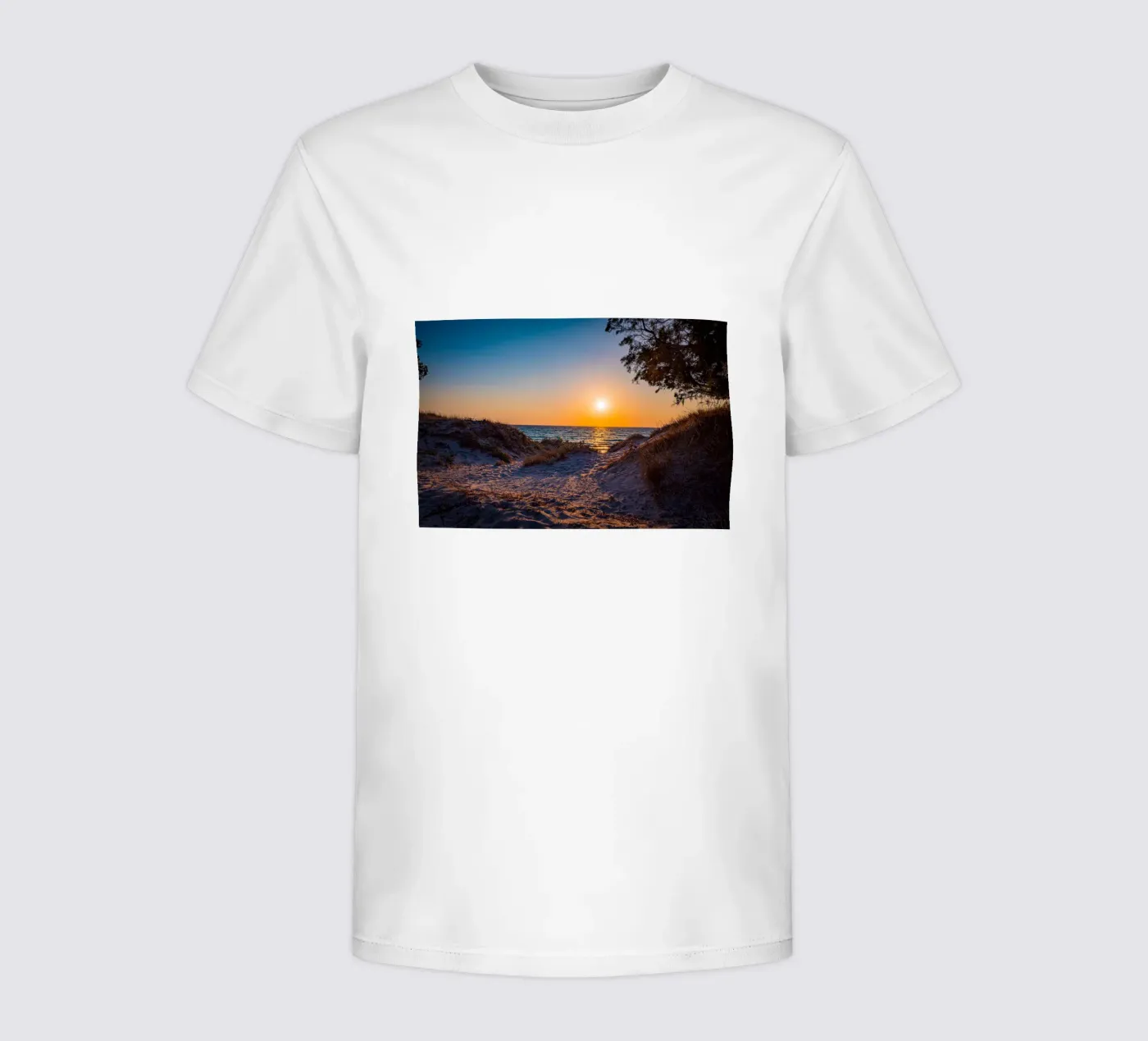 Sonnenuntergang Kinder T-Shirt von Marcus Beckert | Fotografie