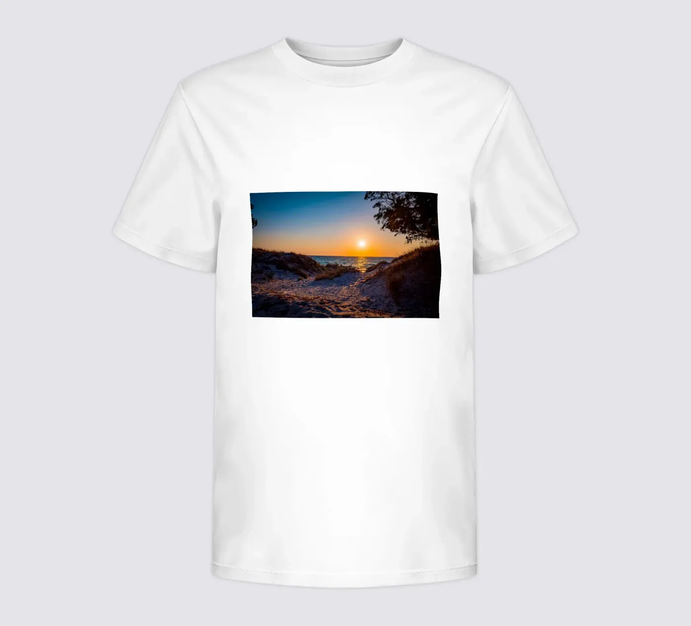 Sonnenuntergang Kinder T-Shirt von Marcus Beckert | Fotografie