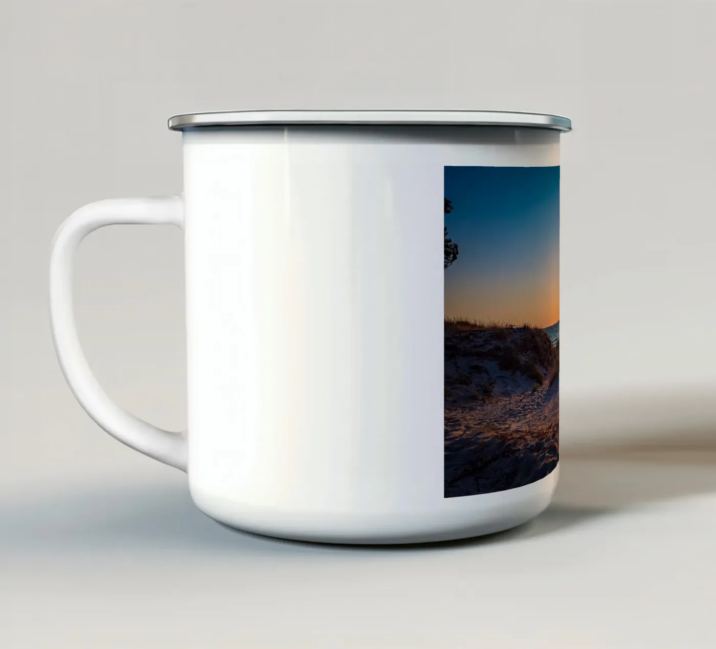 Sunset enamel mug by Marcus Beckert | Fotografie