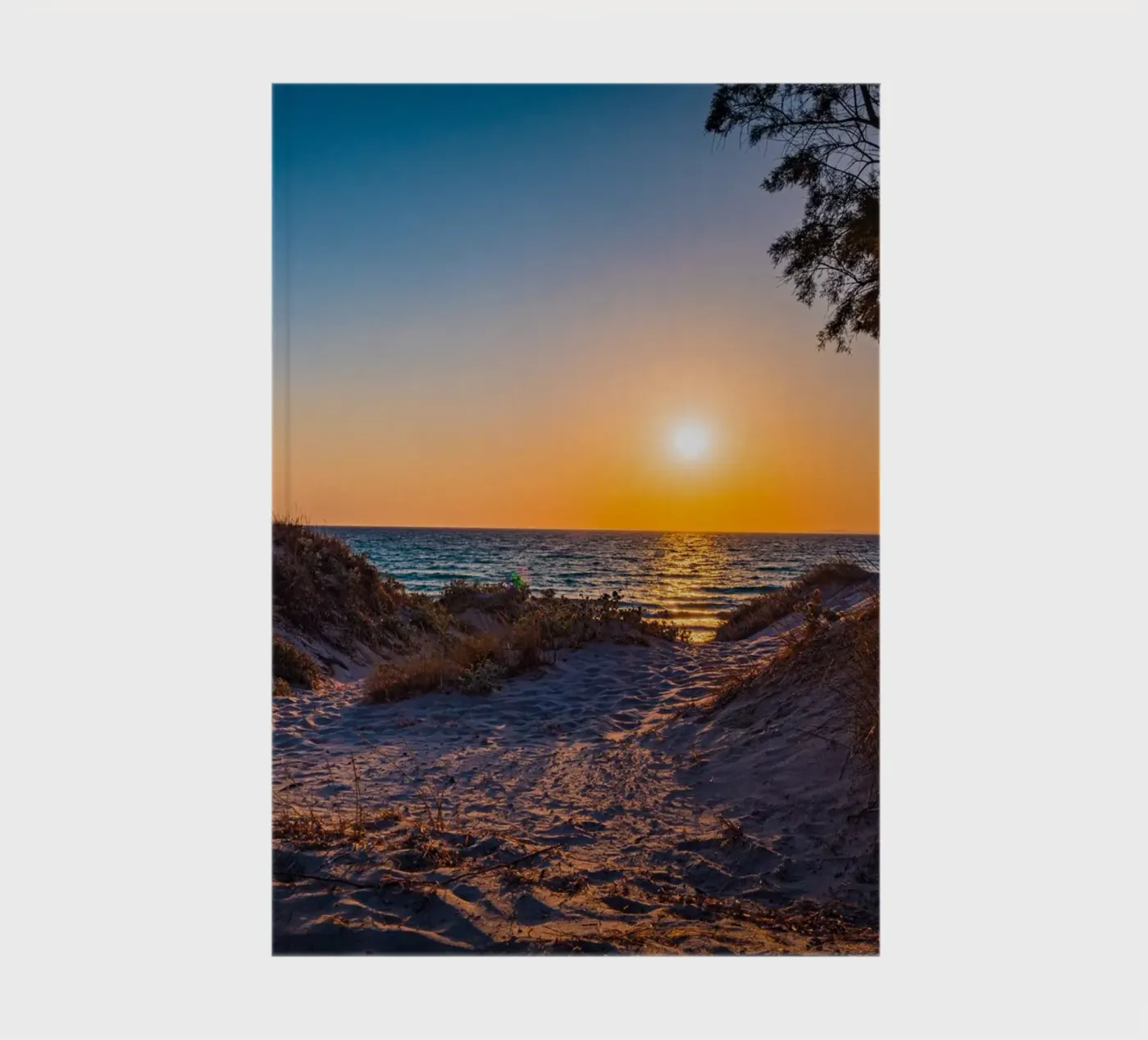 Coucher de soleil carnet de Marcus Beckert | Fotografie