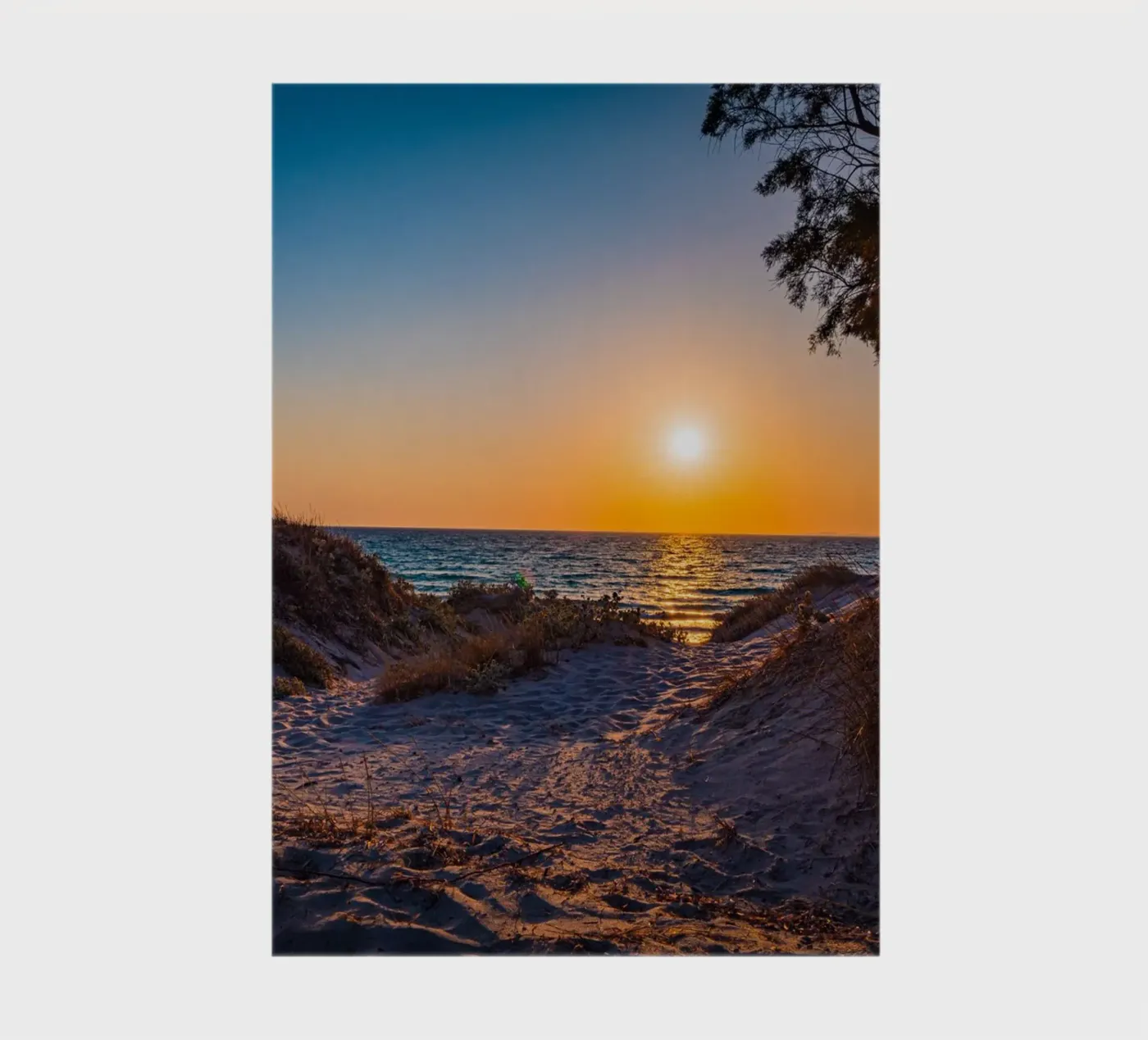 Coucher de soleil carnet de Marcus Beckert | Fotografie