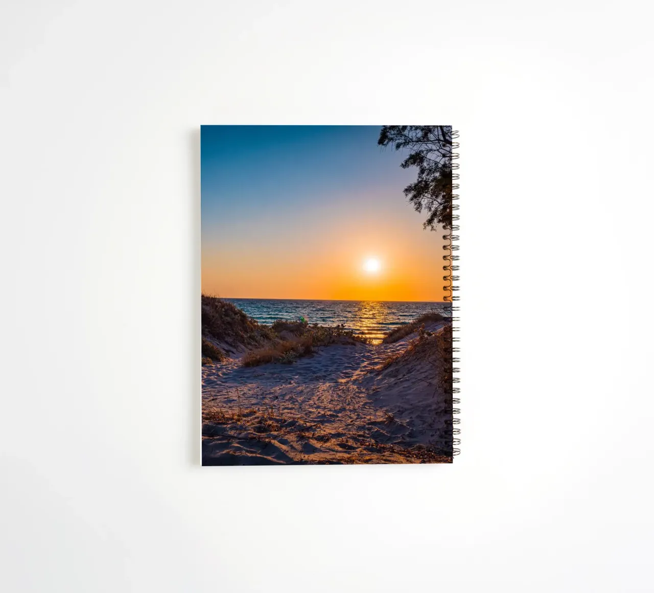Sunset spiral notebook by Marcus Beckert | Fotografie