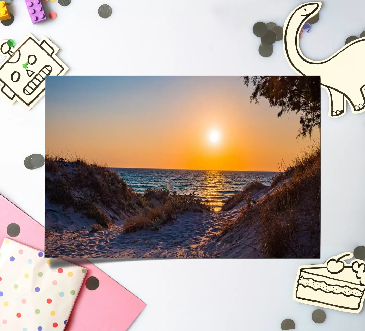 Sunset sticker sheet by Marcus Beckert | Fotografie