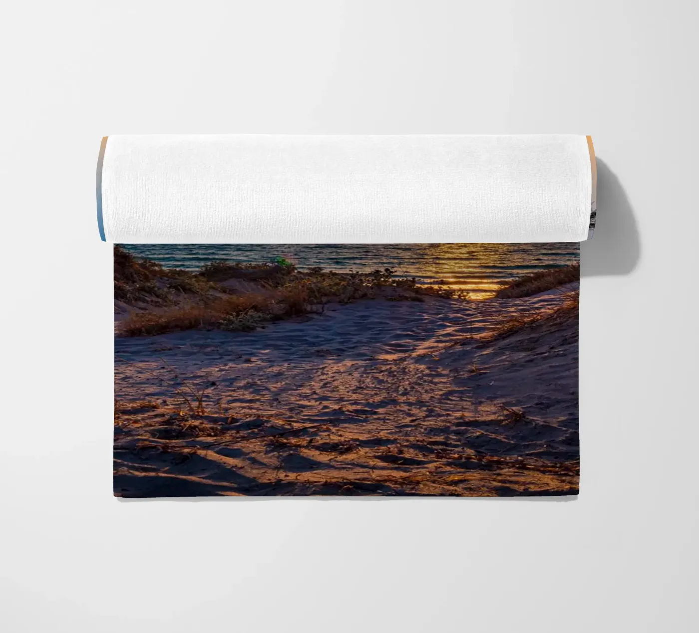 Sunset serviette de plage de Marcus Beckert | Fotografie
