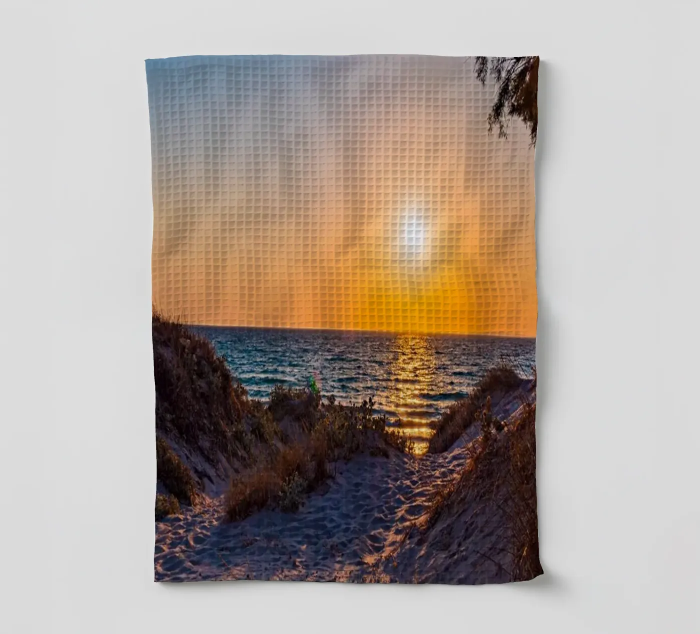 Sunset tea towel by Marcus Beckert | Fotografie