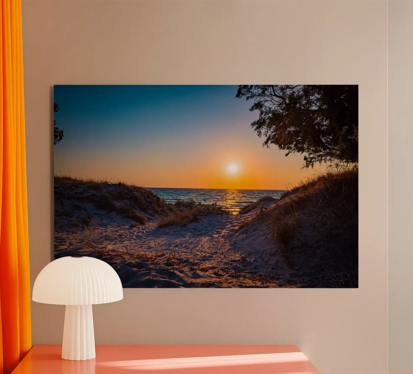 Coucher de soleil panneau forex de Marcus Beckert | Fotografie