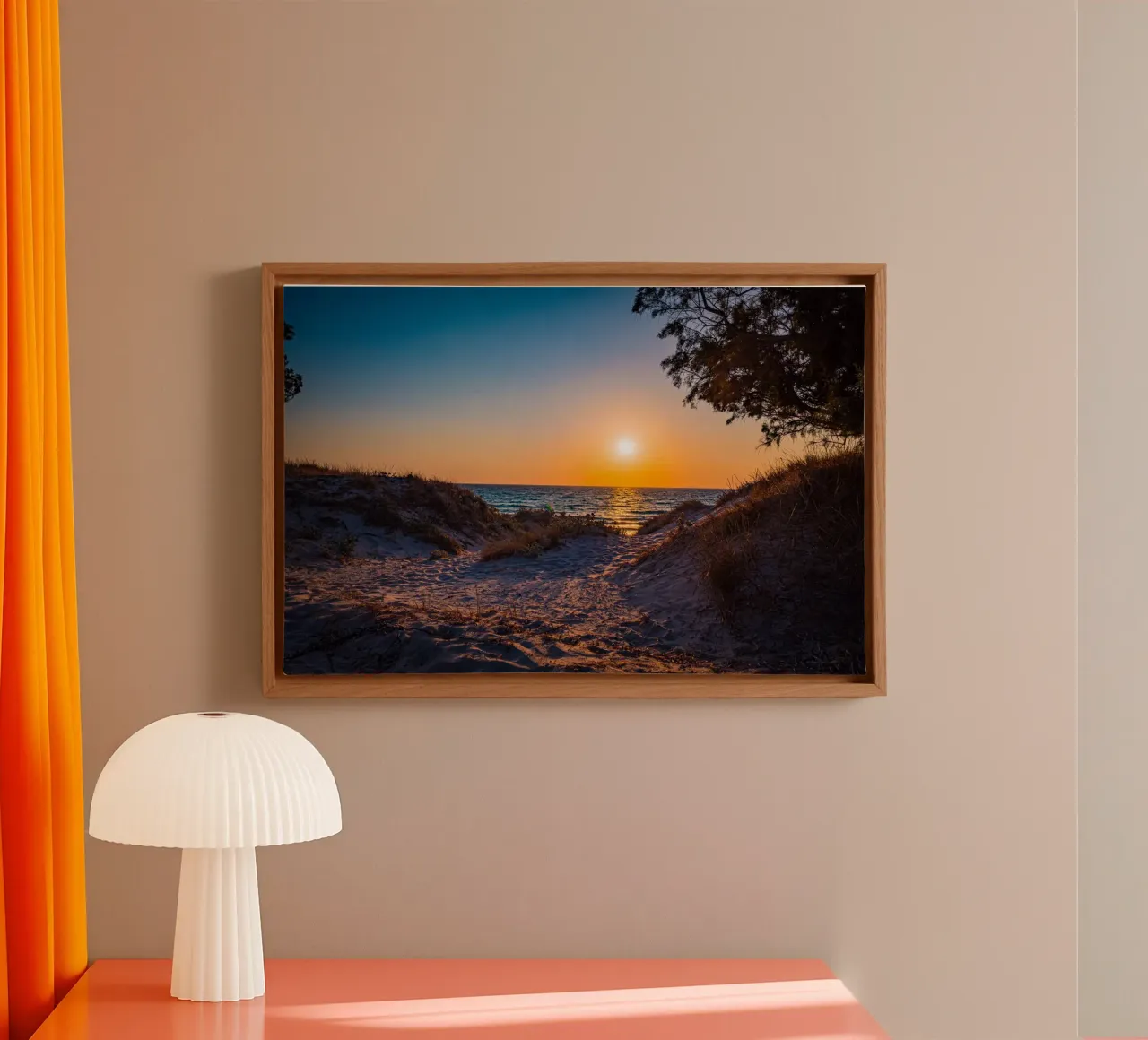 Tramonto tela da Marcus Beckert | Fotografie