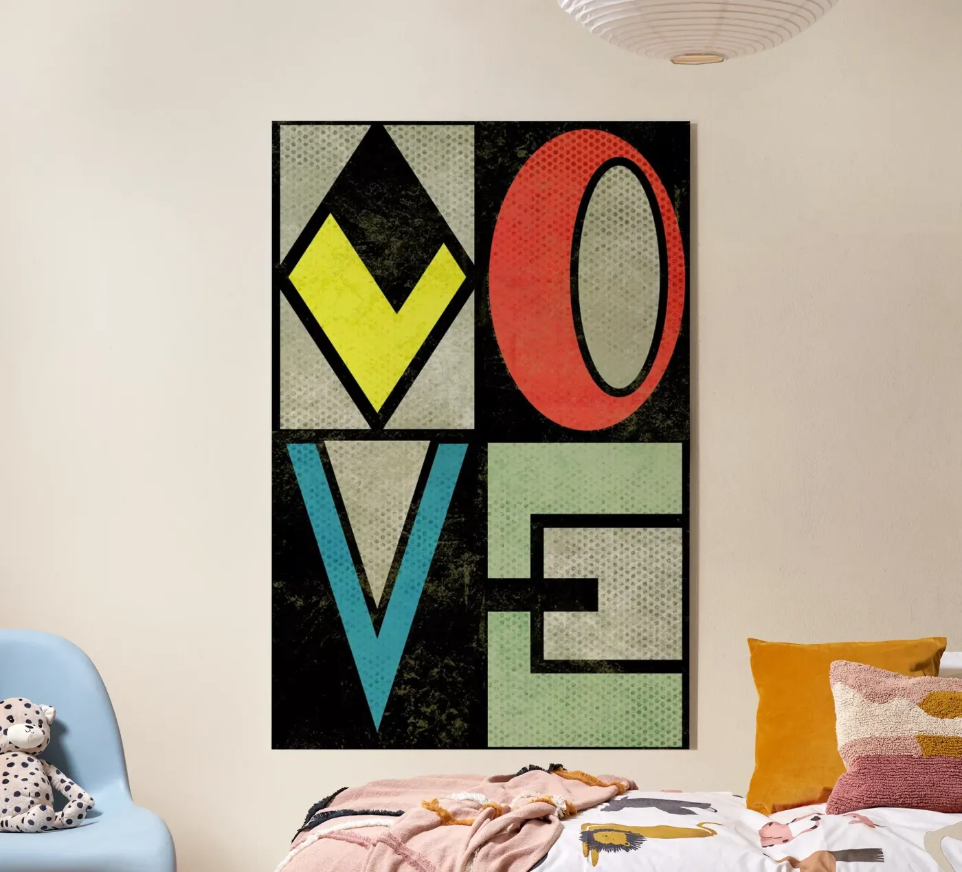 LOVE II acrylic glass by Metron